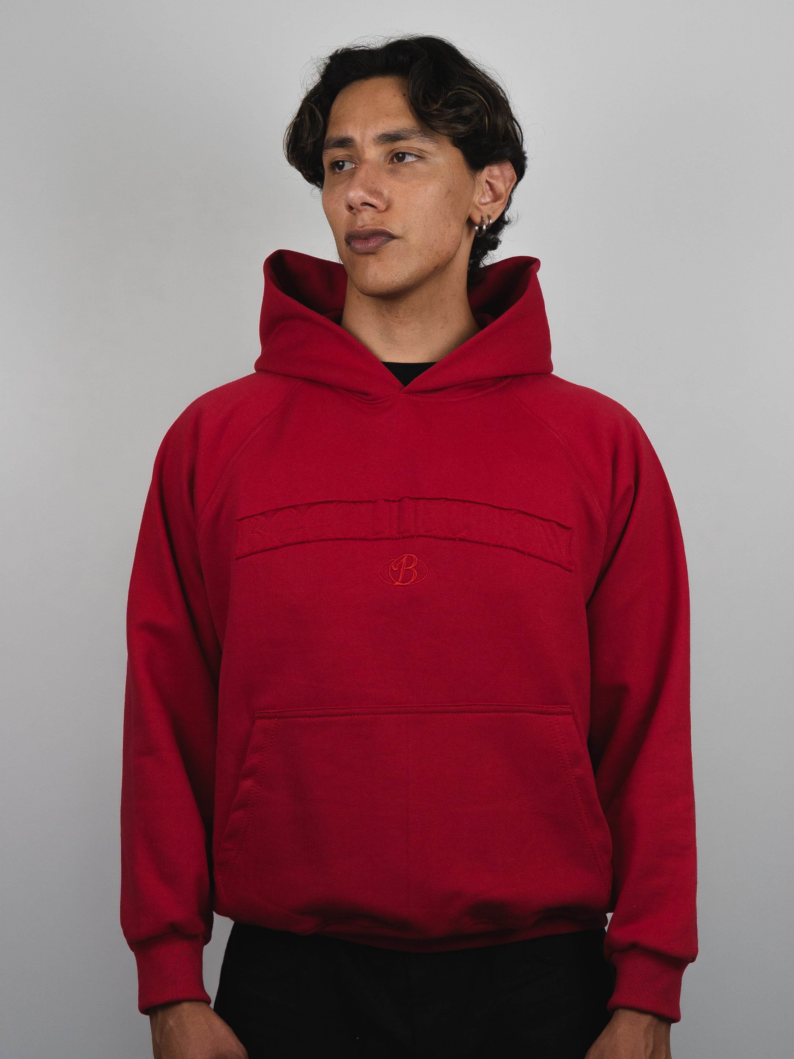 PREVENTA -Hoodie essential red