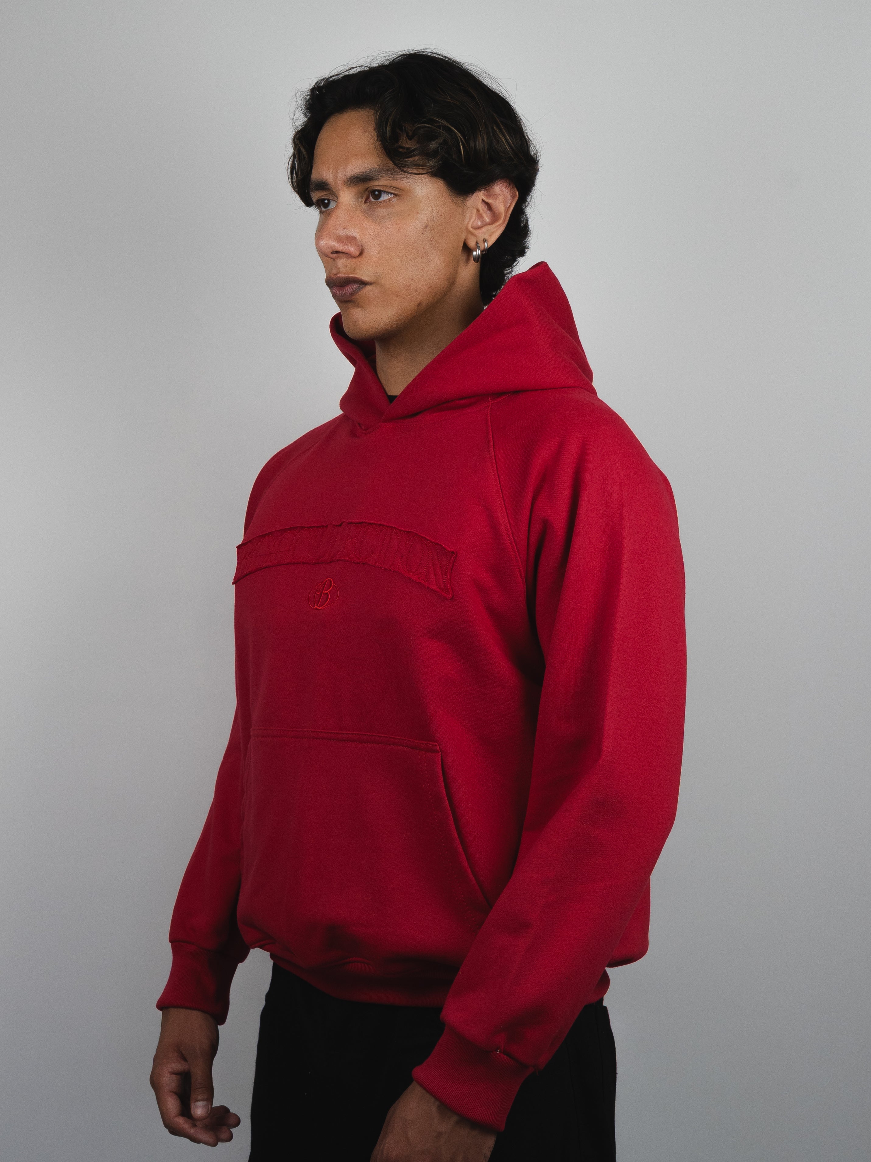 PREVENTA -Hoodie essential red