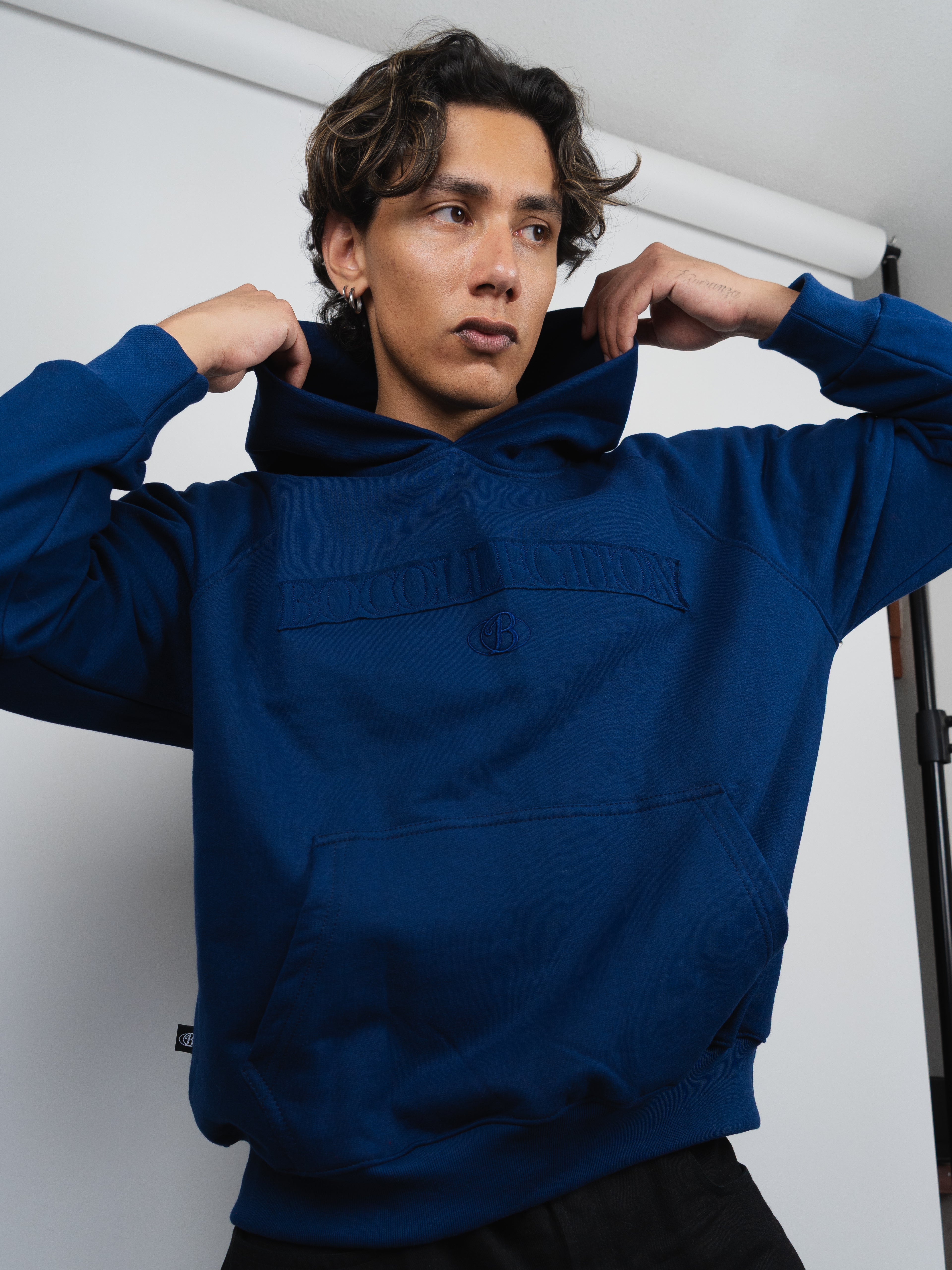 PREVENTA - Hoodie essential blue