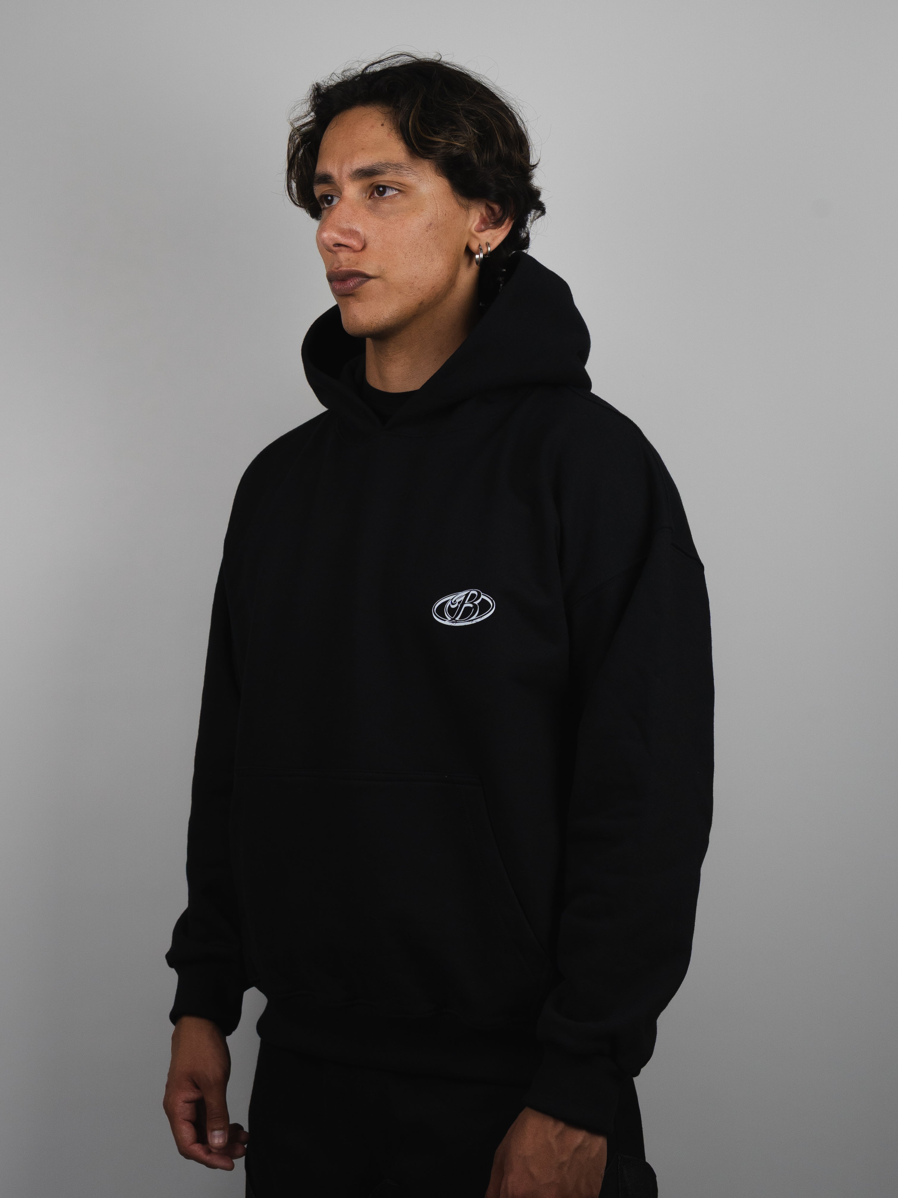 PREVENTA -Hoodie rebels club black