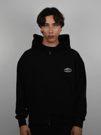 Hoodie doble cierre rebels club black