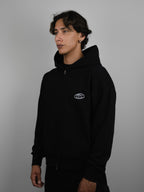 Hoodie doble cierre rebels club black