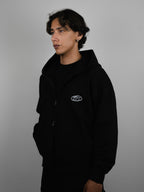 Hoodie doble cierre rebels club black
