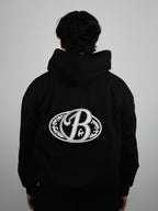 PREVENTA -Hoodie black big logo 3D