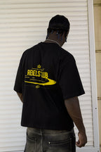 Polera negra Rebels club