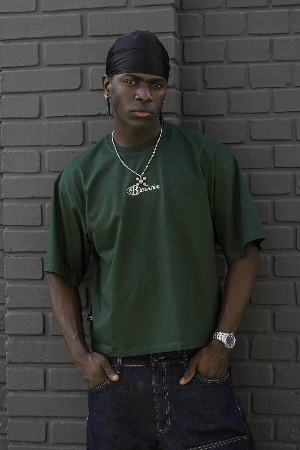 Polera verde logo 3D worldtrip