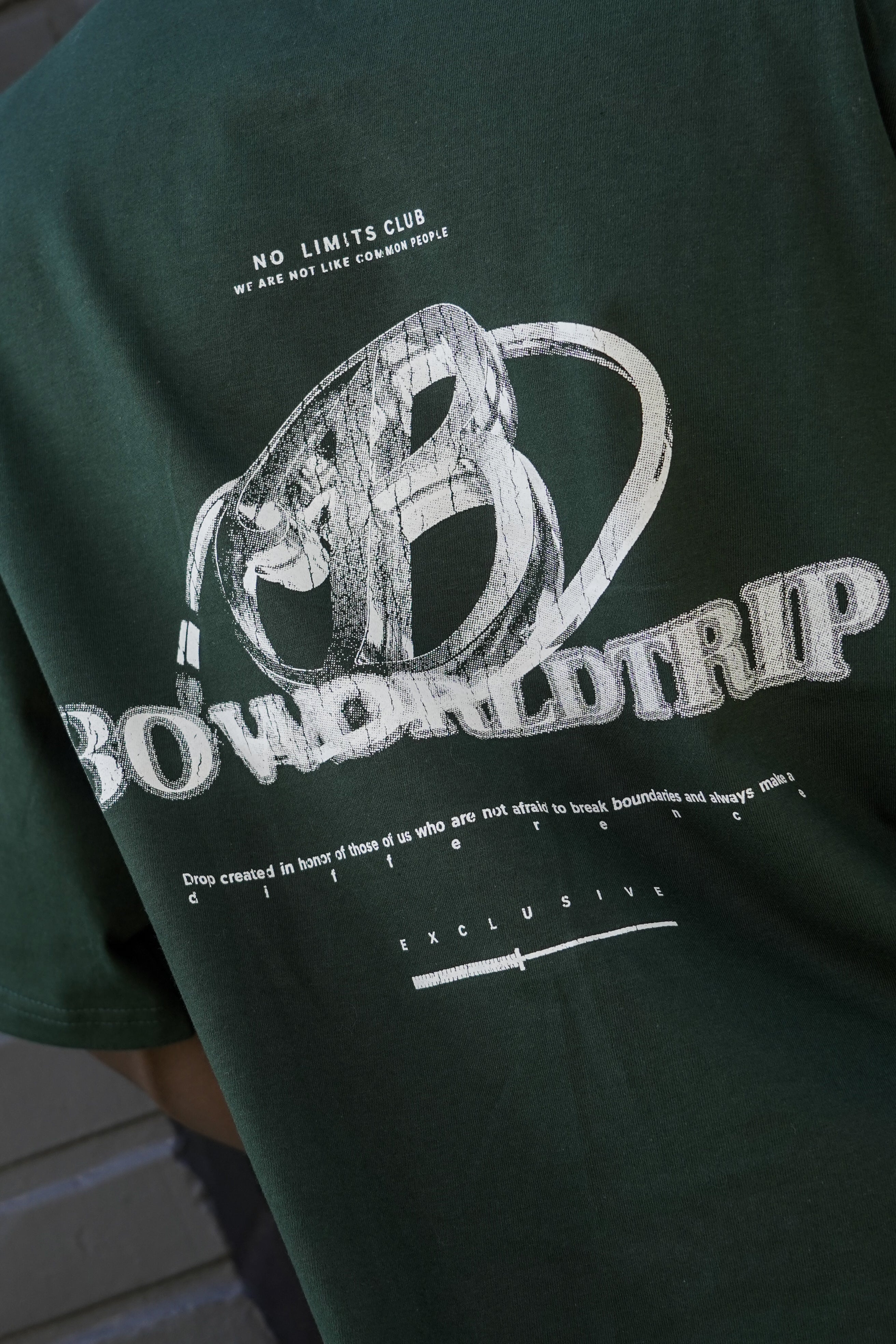Polera verde logo 3D worldtrip