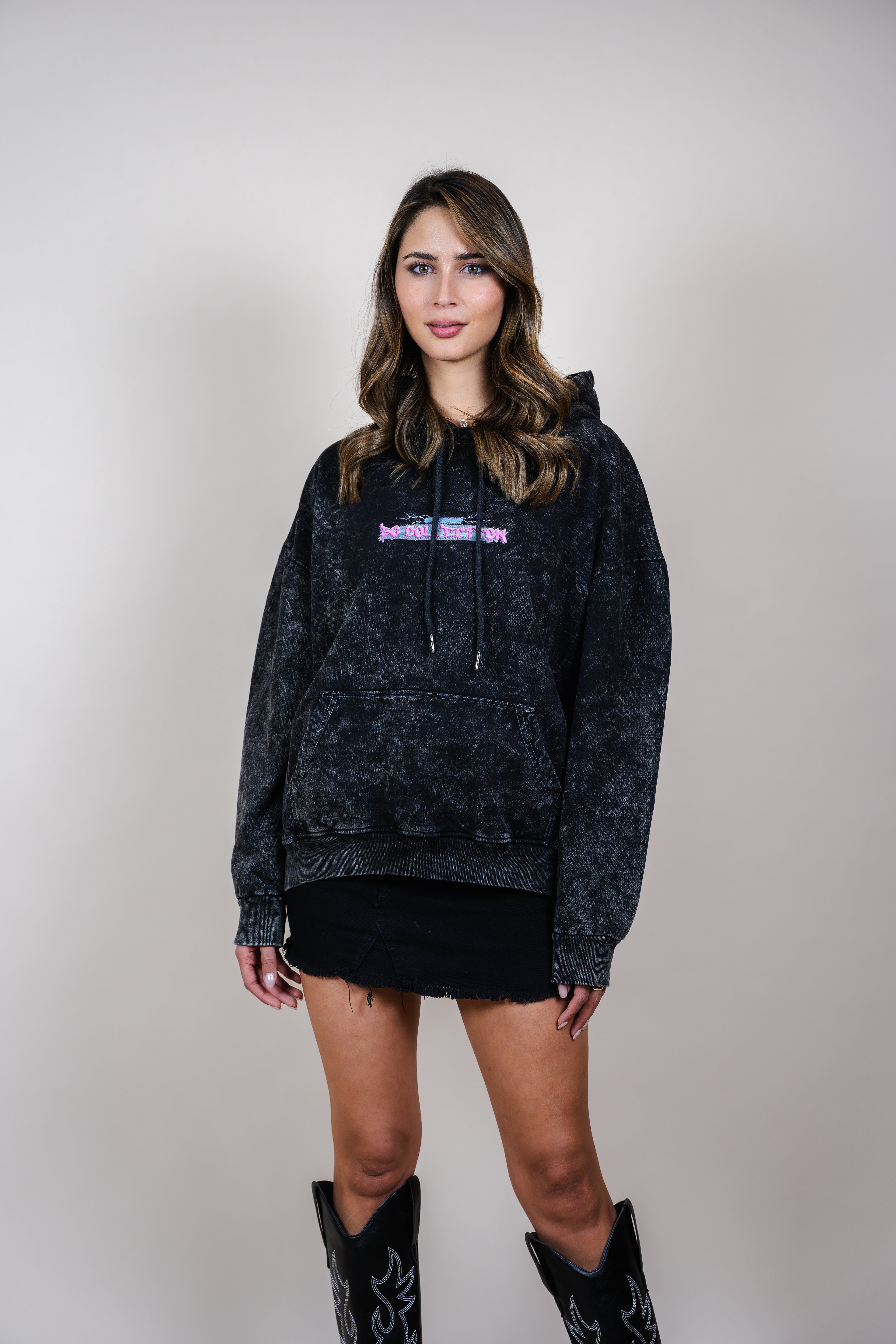 Hoodie jaspeado Bo Teddy exclusive