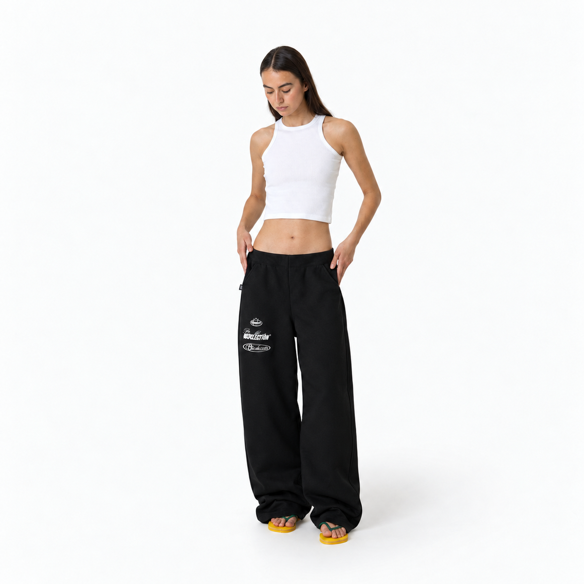 Rough black pants 026