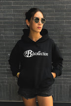 Hoodie black big logo 3D - Classic series