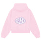 Hoodie pink 3D logo special edition - Classic series