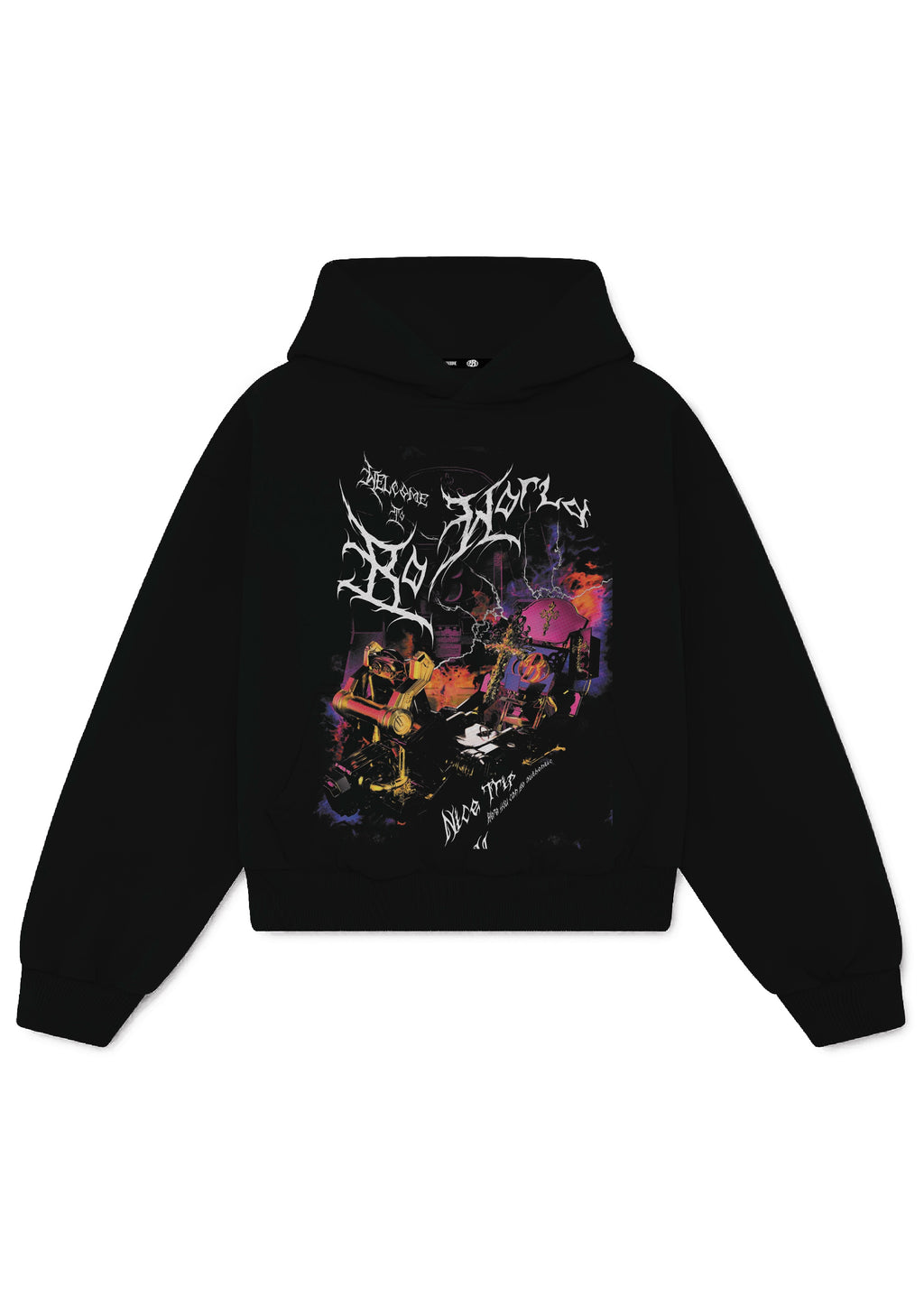 Hoodie black Bo world trip - Bo world edition