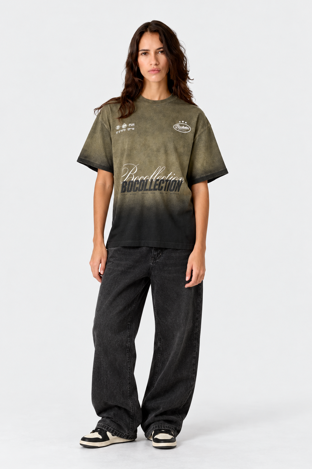 Degraded black tee elite series