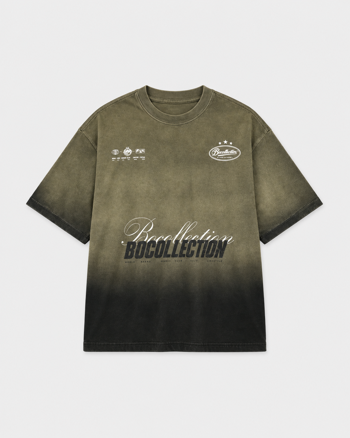 Degraded black tee elite series