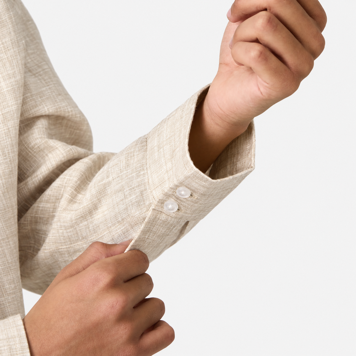 Camisa boxy beige elite club