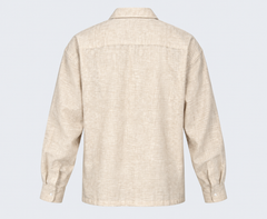 Camisa boxy beige elite club