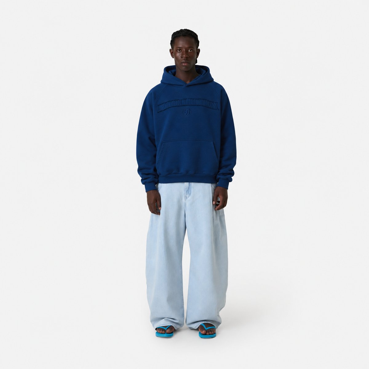 Hoodie Essential azul