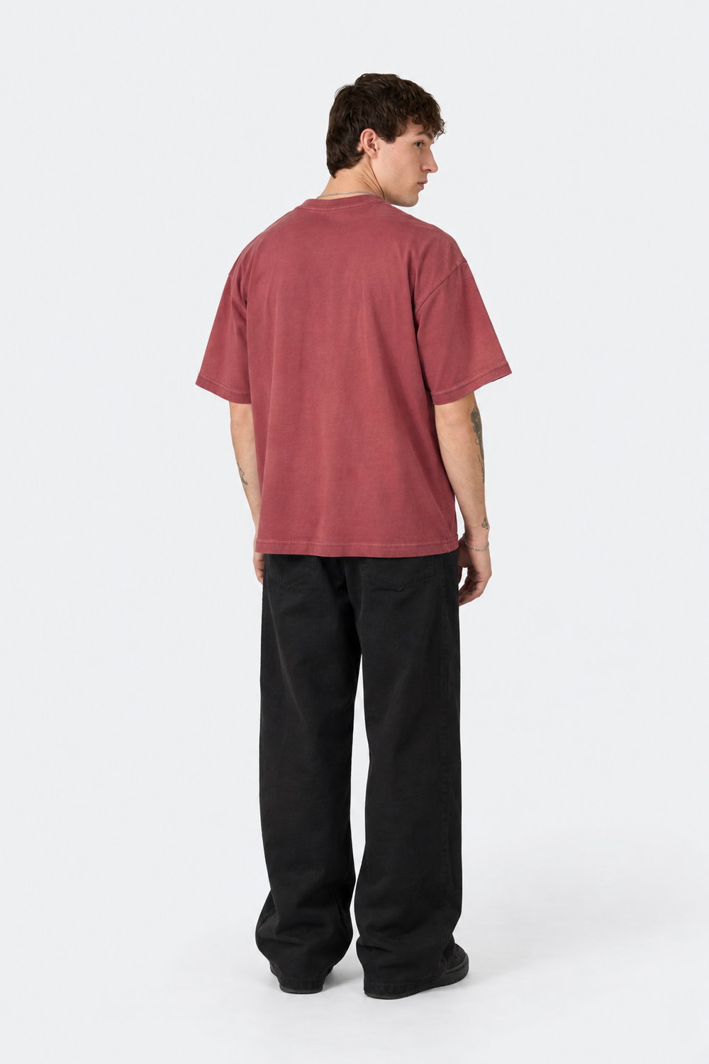Degraded red tee elite series