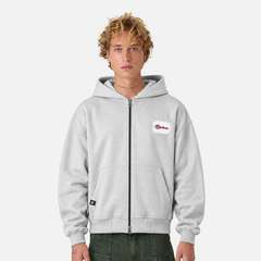 Zip doble cierre grey elite club