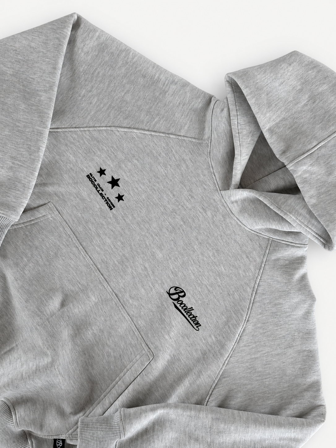 ELITE WORLDWIDE GREY HOODIE