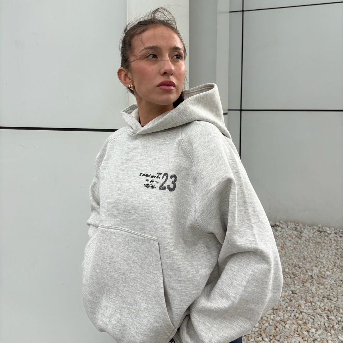LEGENDARY GREY HOODIE