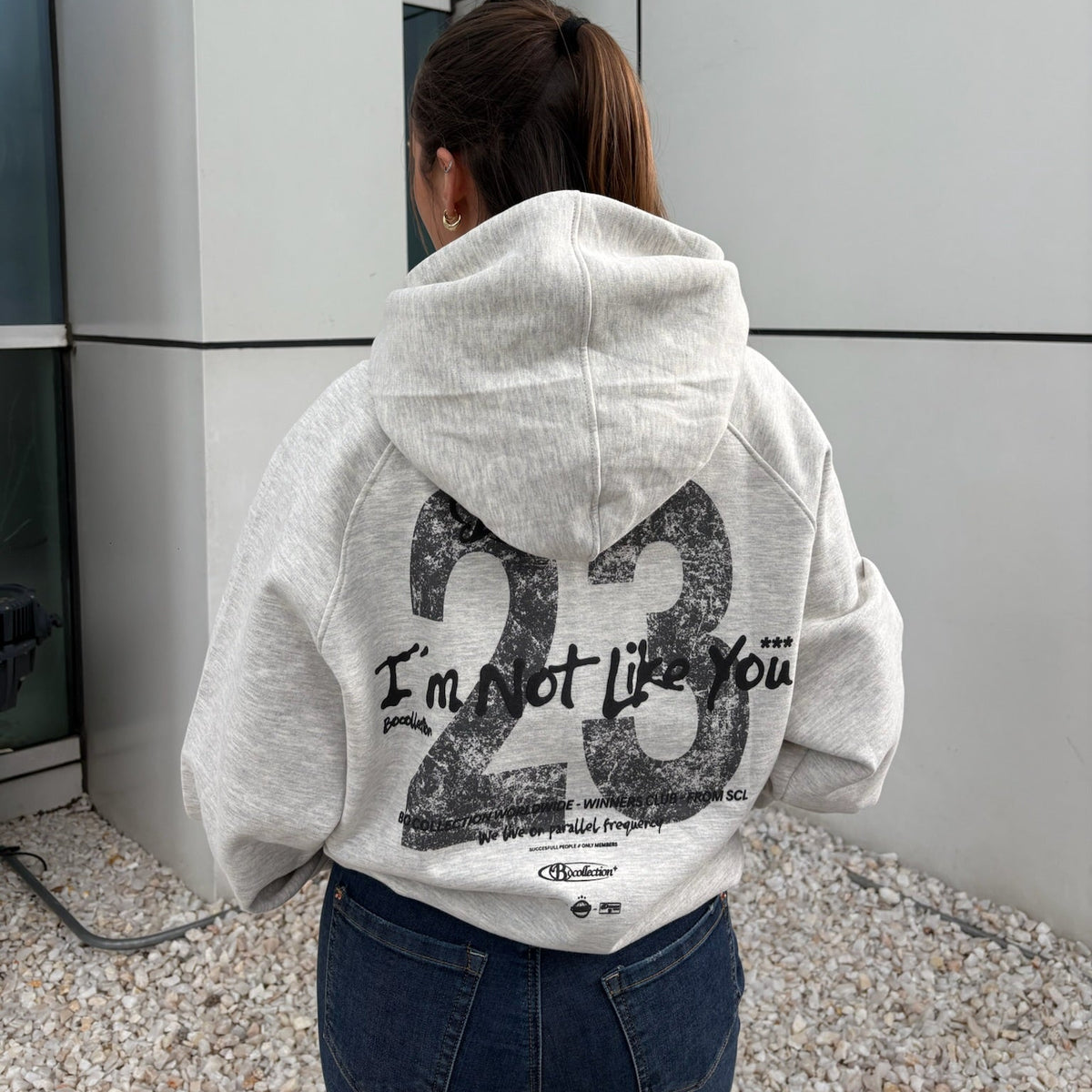LEGENDARY GREY HOODIE