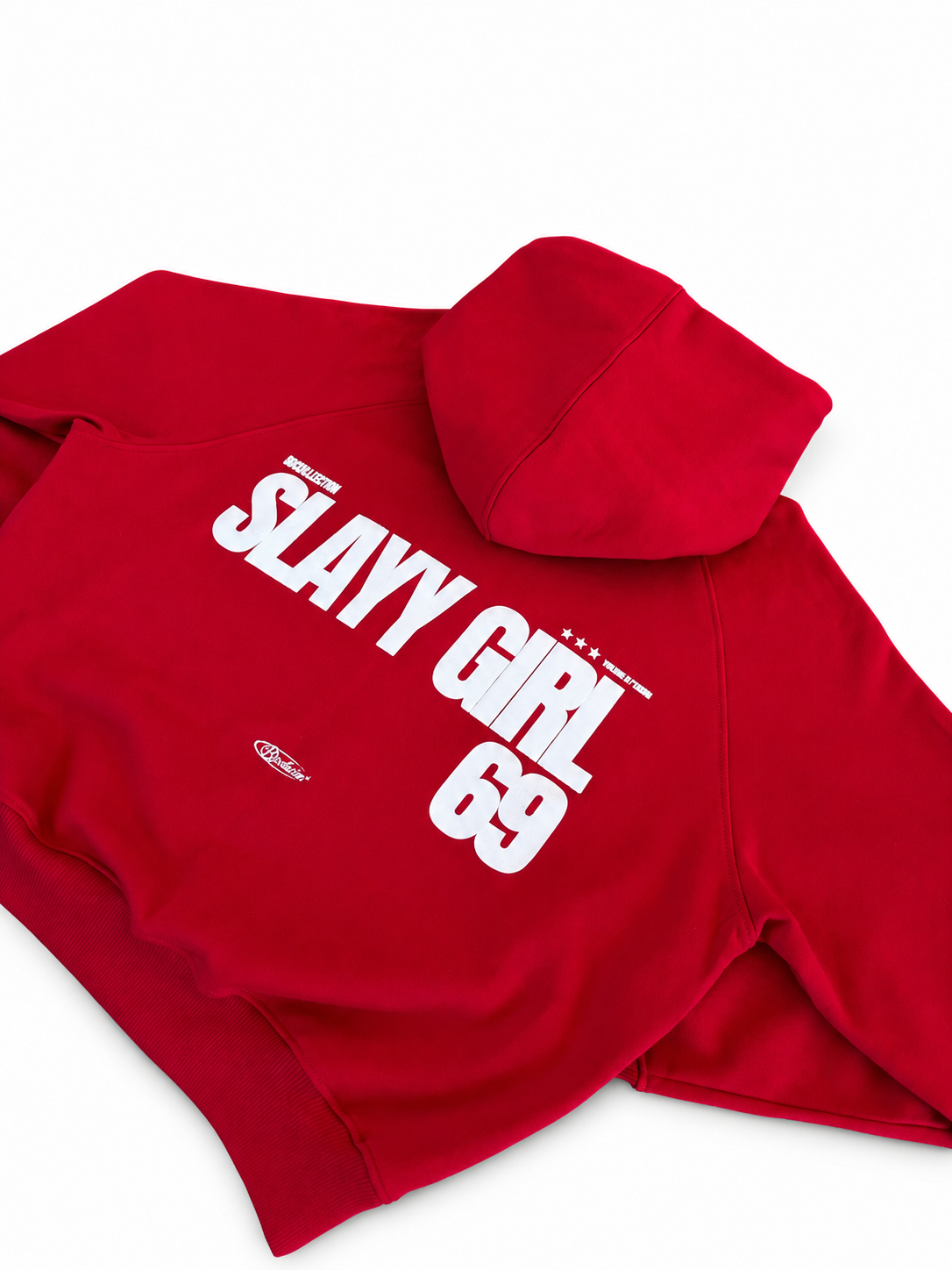 SLAY GIRL RED HOODIE