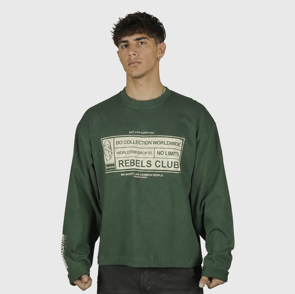 Get money green heavy long sleeve 026