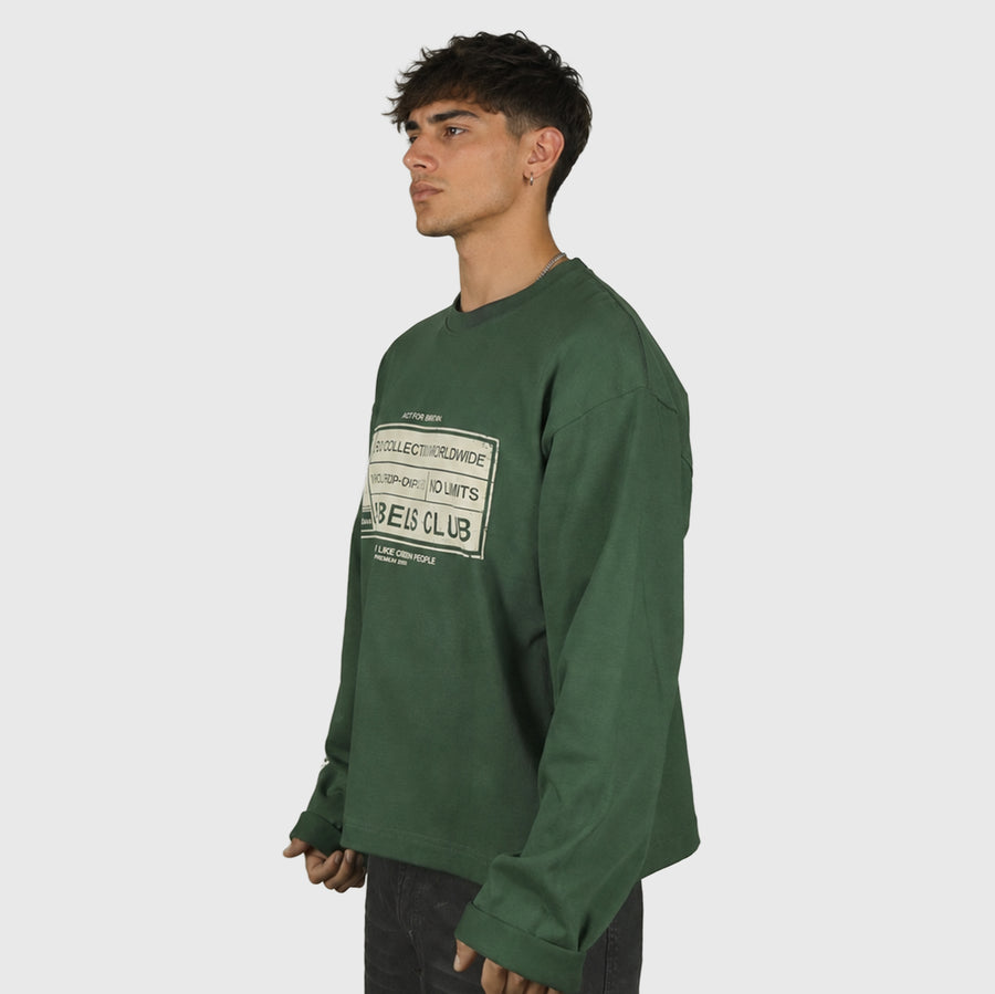 Get money green heavy long sleeve 026