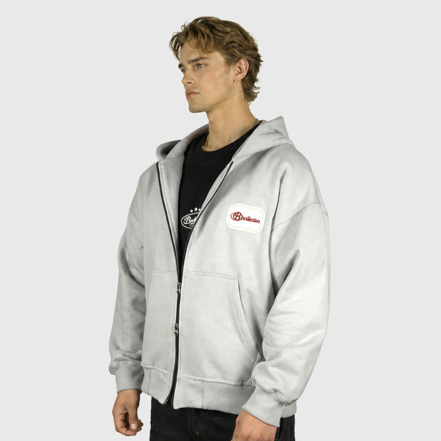 Zip doble cierre grey elite club