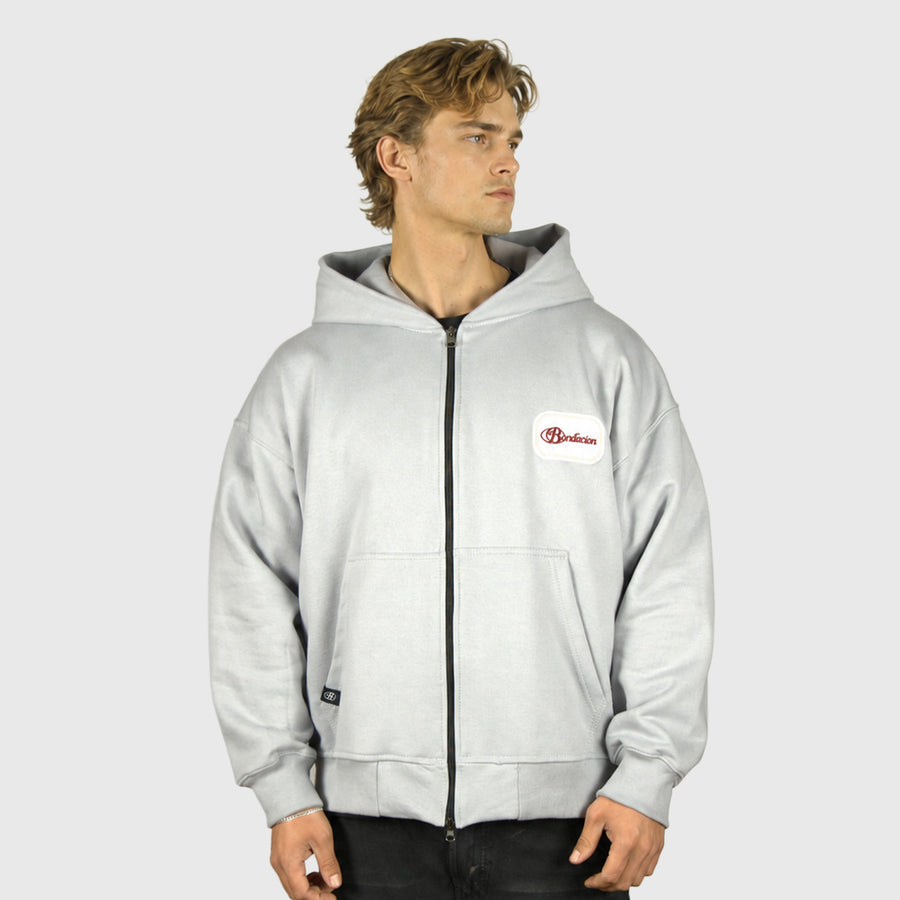 Zip doble cierre grey elite club