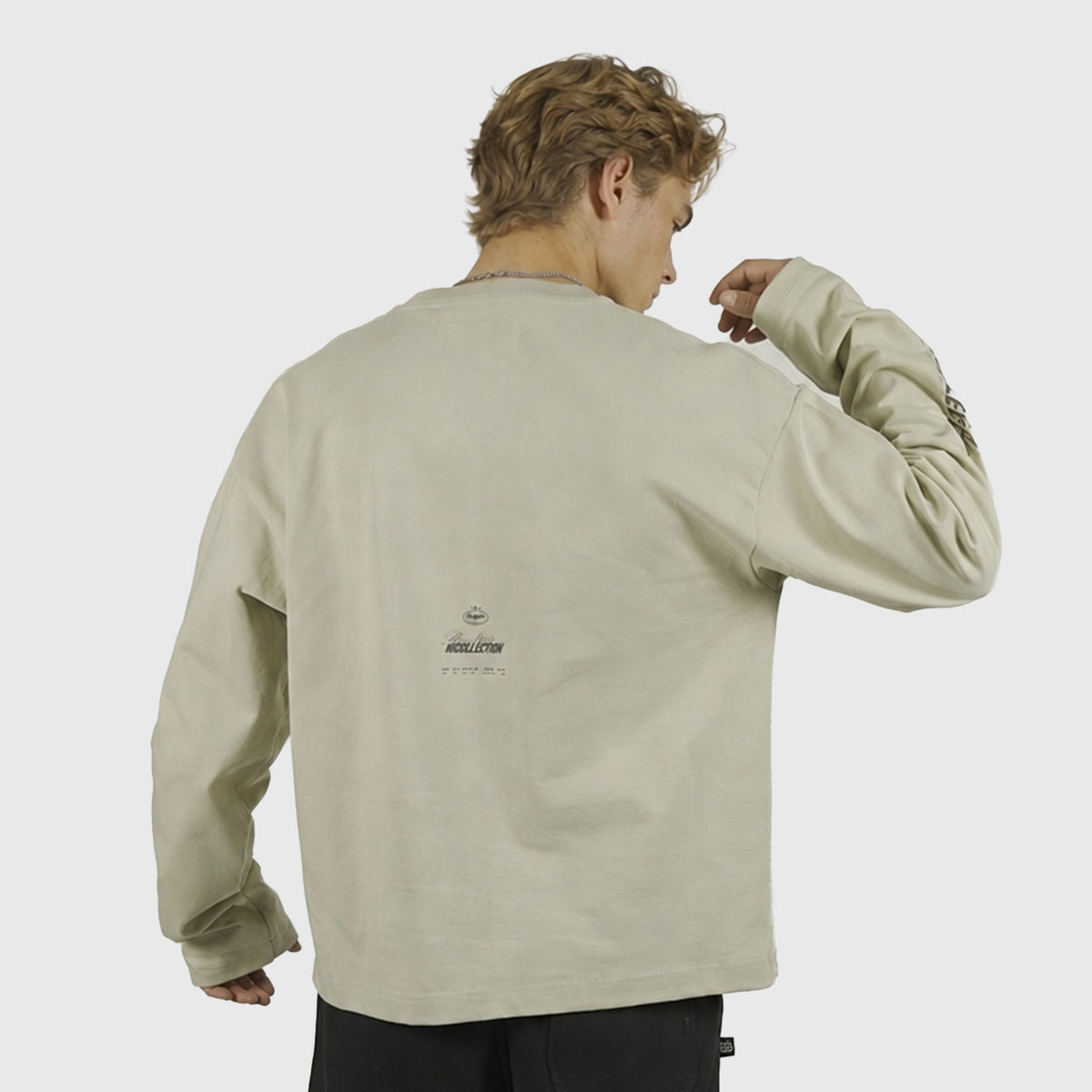 Get money beige heavy long sleeve 026