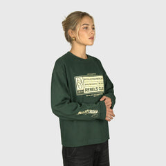 Get money green heavy long sleeve 026