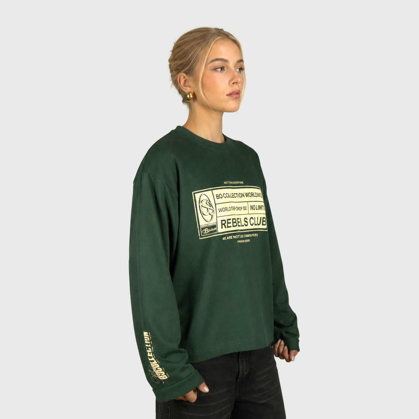 Get money green heavy long sleeve 026