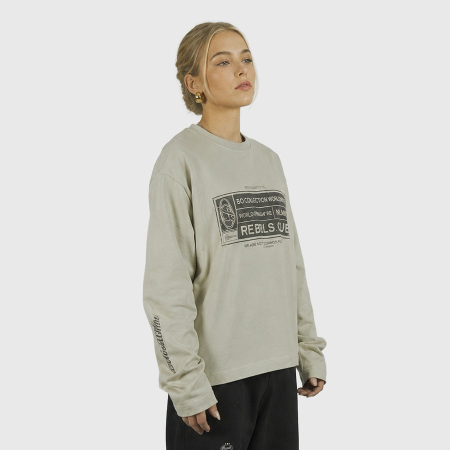 Get money beige heavy long sleeve 026