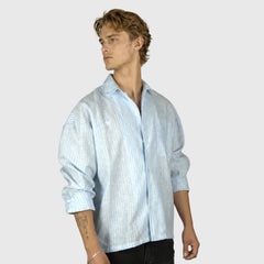Camisa boxy blue sky elite club