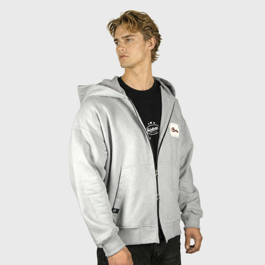 Zip doble cierre grey elite club