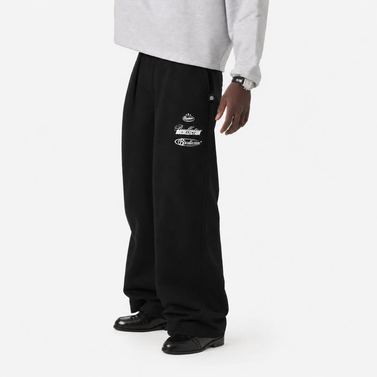 Rough black pants 026