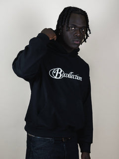 Hoodie black big logo 3D - BO COLLECTION ®