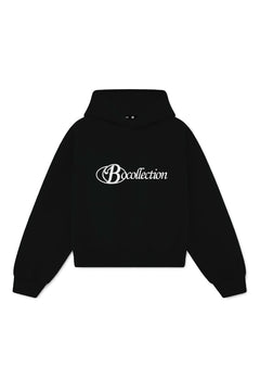 Hoodie black big logo 3D - BO COLLECTION ®