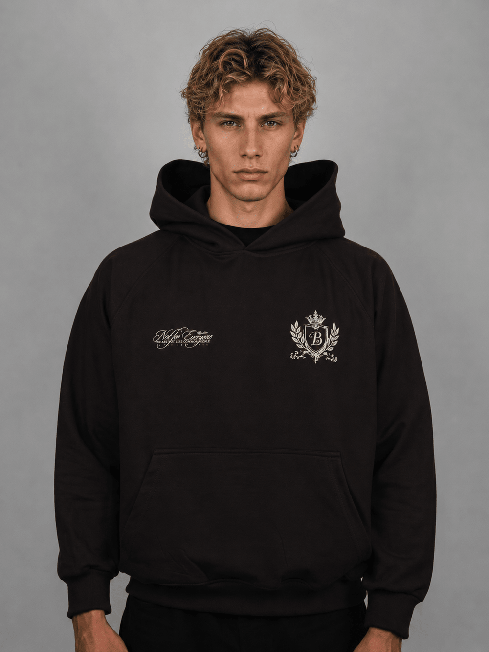 Hoodie escudo Bo worldtrip brown - BO COLLECTION ®