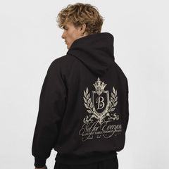 Hoodie escudo Bo worldtrip brown - BO COLLECTION ®