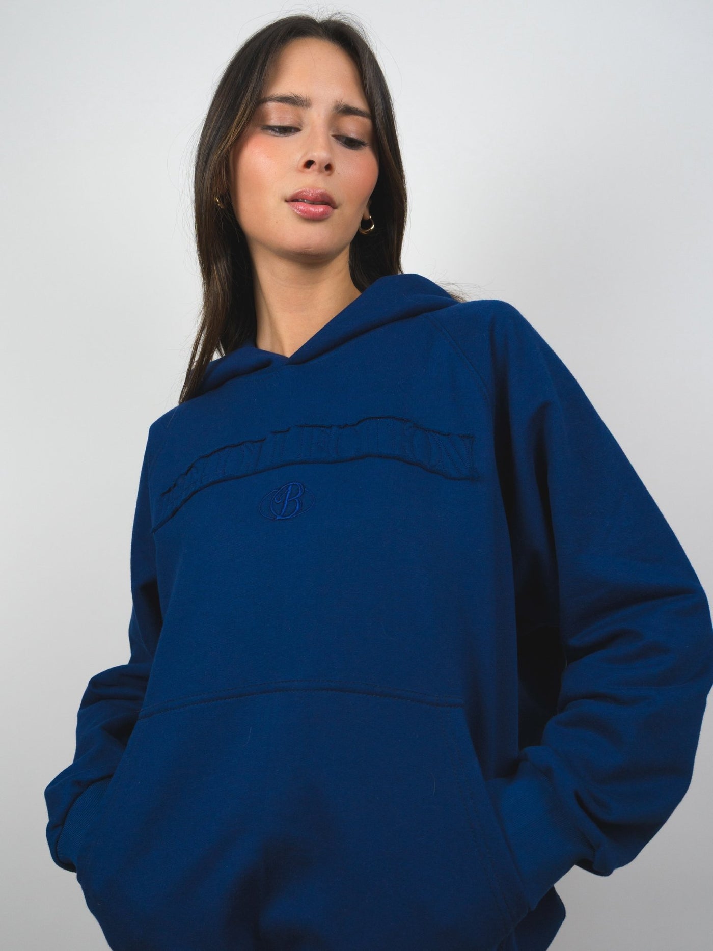 Hoodie Essential azul - BO COLLECTION ®