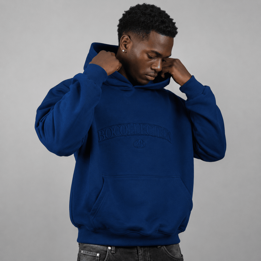 Hoodie essential blue - BO COLLECTION ®