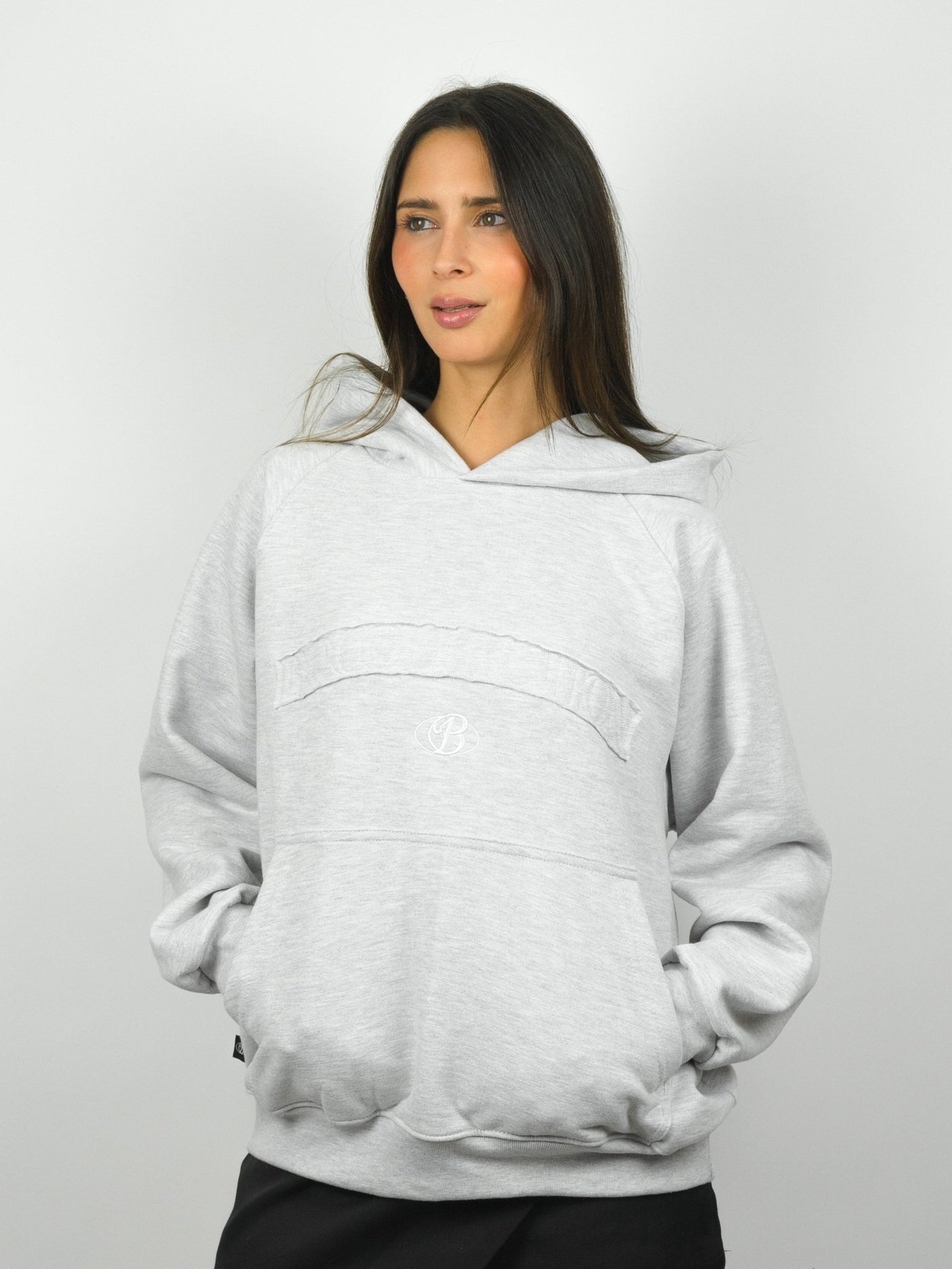 Hoodie Essential Gris - BO COLLECTION ®