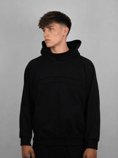 Hoodie essential negro - BO COLLECTION ®