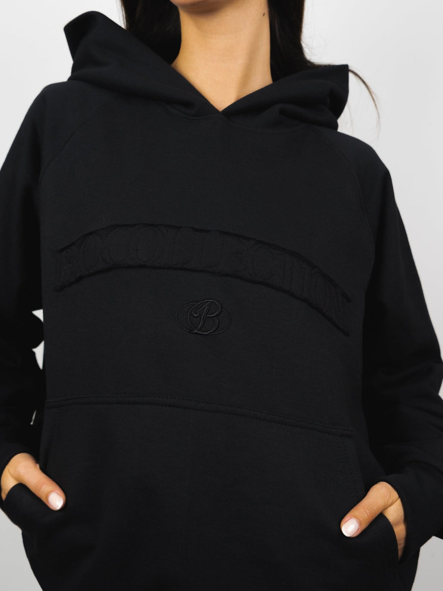 Hoodie Essential negro - BO COLLECTION ®