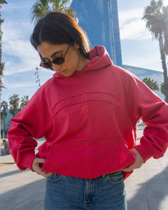 Hoodie Essential rojo italiano - BO COLLECTION ®