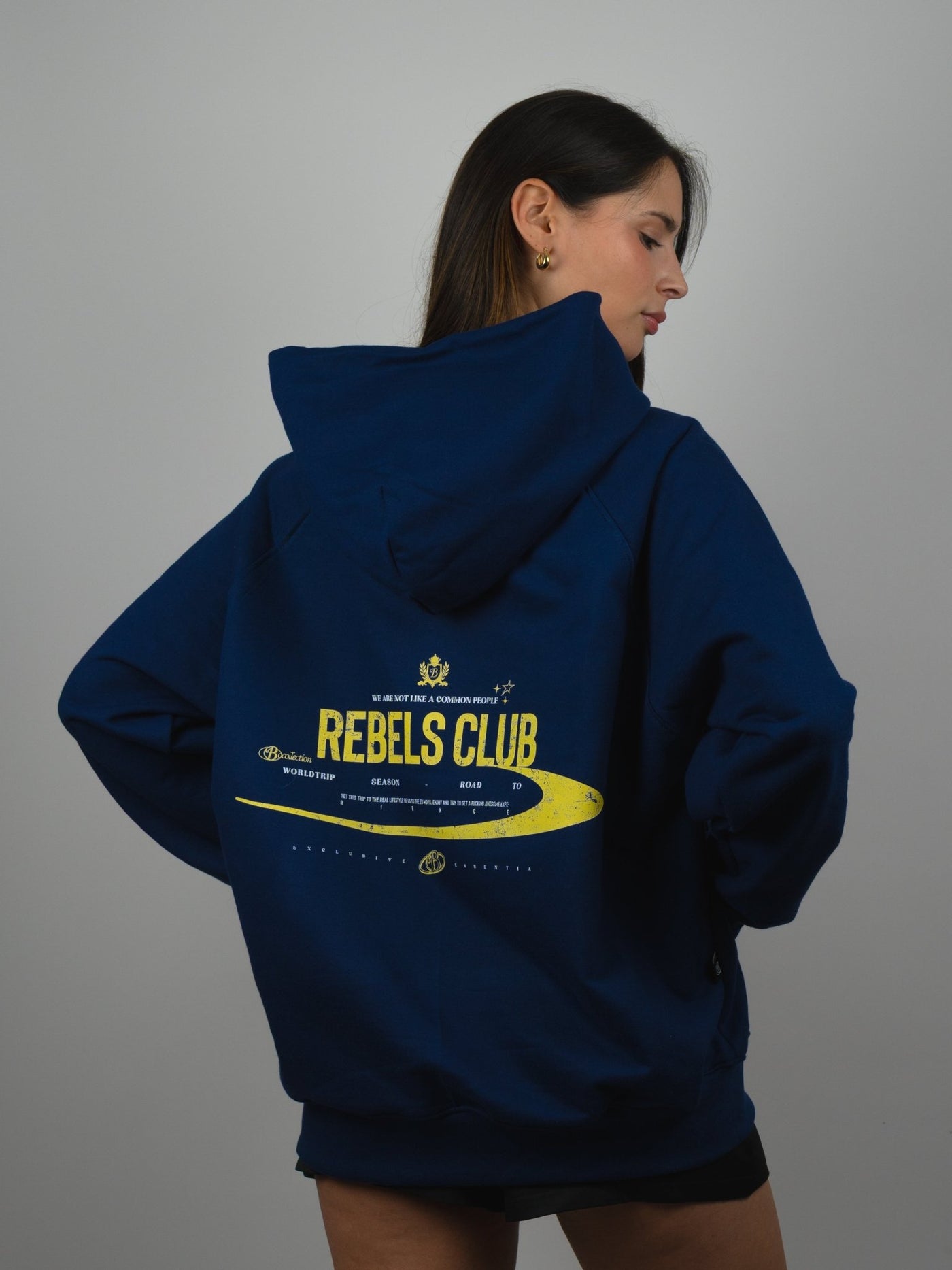 Hoodie Rebels club azul Francia - BO COLLECTION ®