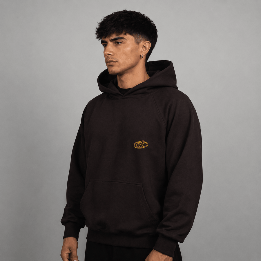 Hoodie rebels club brown - BO COLLECTION ®